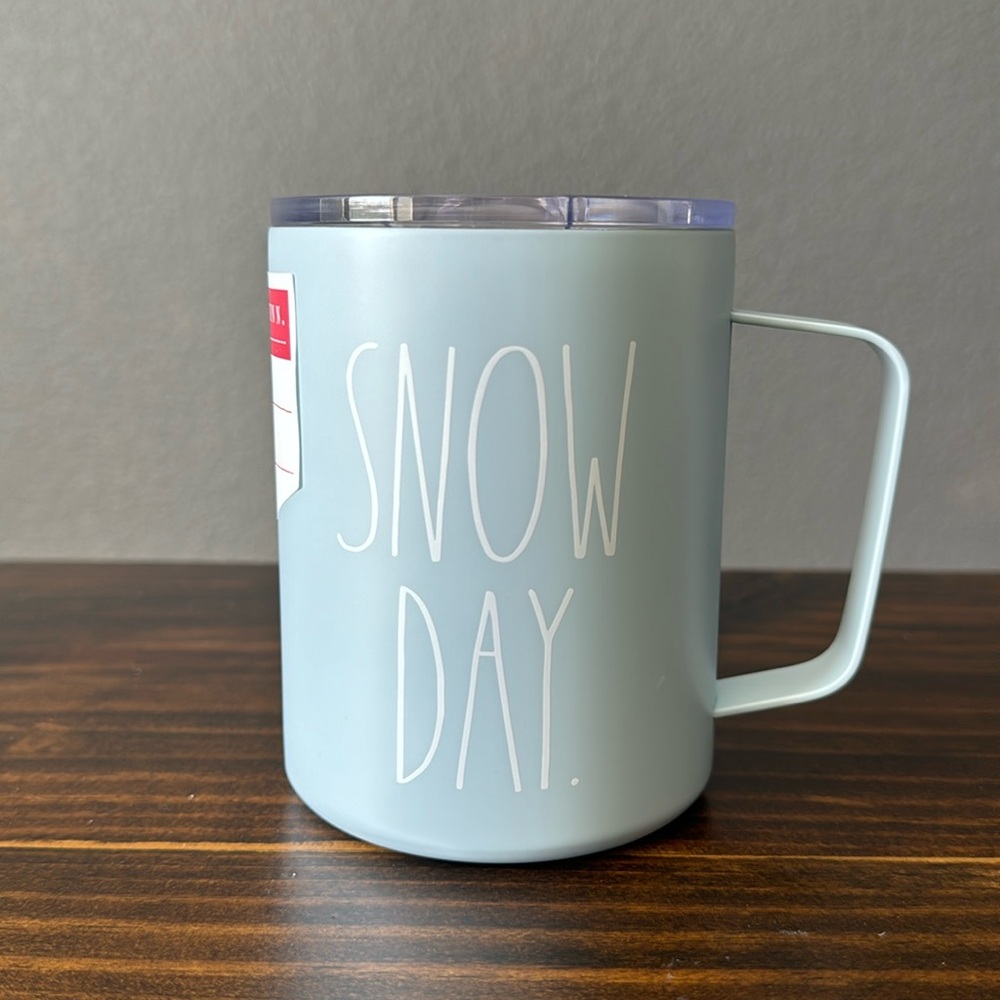NEW RAE DUNN Snow Day Mug Stainless Steel